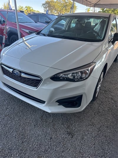 2019 Subaru Impreza 2.0i