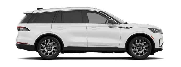 A 2025 Lincoln Aviator® SUV in Pristine White | Mark Ficken Lincoln in Charlotte NC