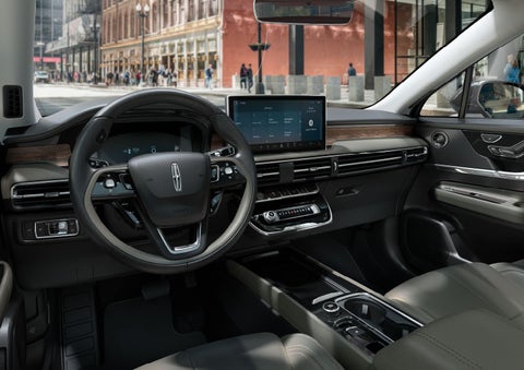 The interior dashboard of 2024 Lincoln Corsair® SUV is shown here. | Mark Ficken Lincoln in Charlotte NC