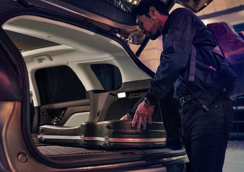 The driver of a 2024 Lincoln Corsair® SUV is shown selecting the drive mode. | Mark Ficken Lincoln in Charlotte NC