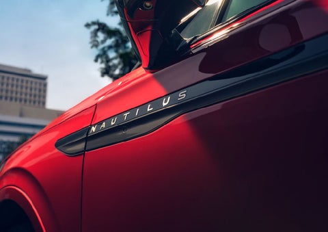 A side badge on the passenger door reads Nautilus. | Mark Ficken Lincoln in Charlotte NC