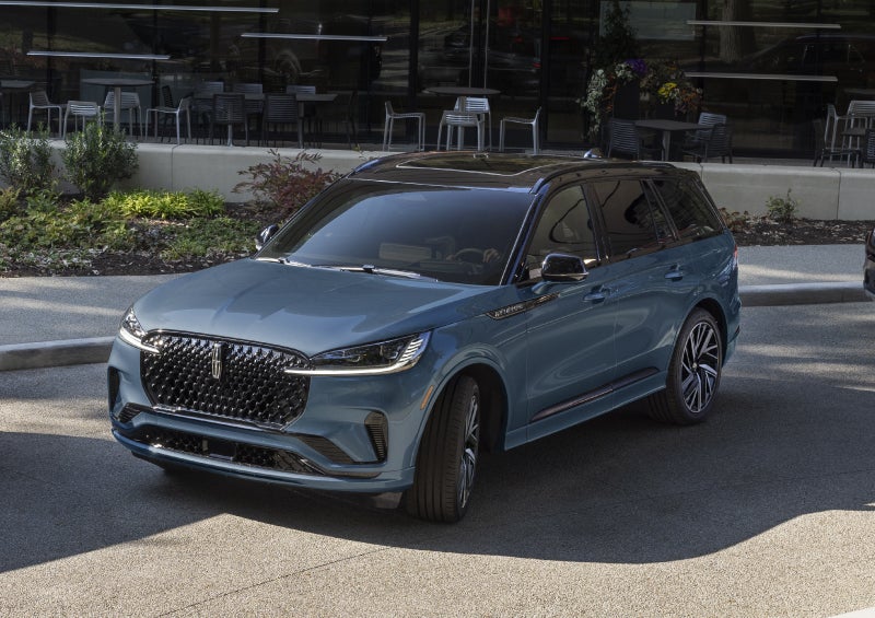 A 2026 Lincoln Black Label™ Aviator® SUV is shown with the available Special Edition Package. | Mark Ficken Lincoln in Charlotte NC
