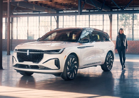 A person approaches a 2026 Lincoln Nautilus® SUV. | Mark Ficken Lincoln in Charlotte NC
