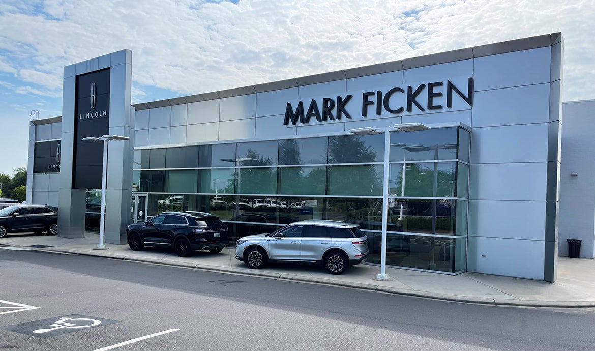 Exterior shot of Mark Ficken Lincoln