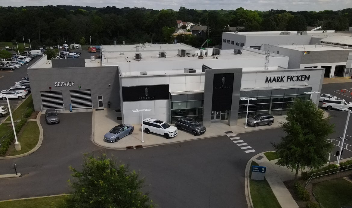Exterior shot of Mark Ficken Lincoln