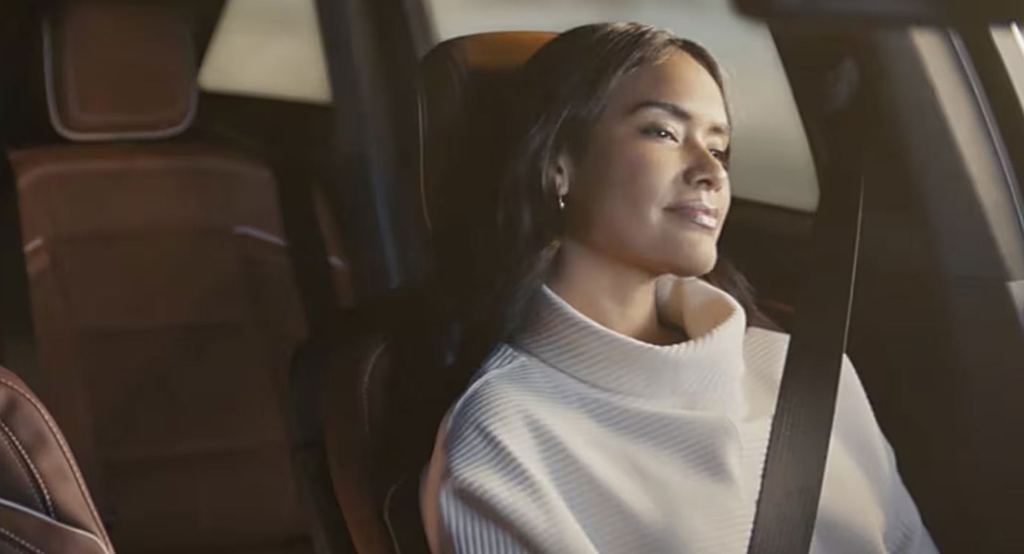 Woman inside a 2024 Lincoln Nautilus® SUV